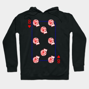 8 of hearts Hoodie